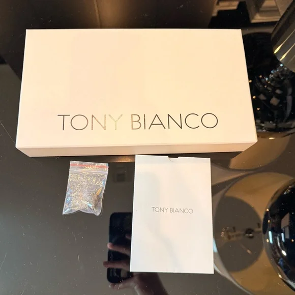 Tony Bianco Avi Heels in Black Como | LIKE NEW - Picture 11 of 11